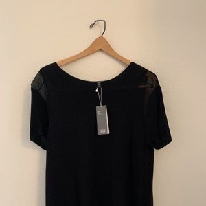 Eileen Fisher black soft sweater NWT